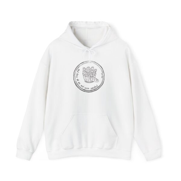 Cozy Unisex Hooded Sweatshirt - 'Until the End of Time' Design