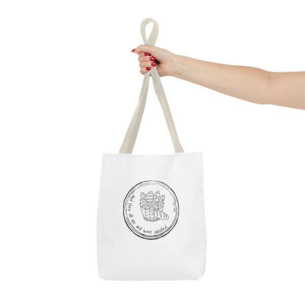 Motivational Tote Bag - "All That We Are Not Satisfied" - Image 18