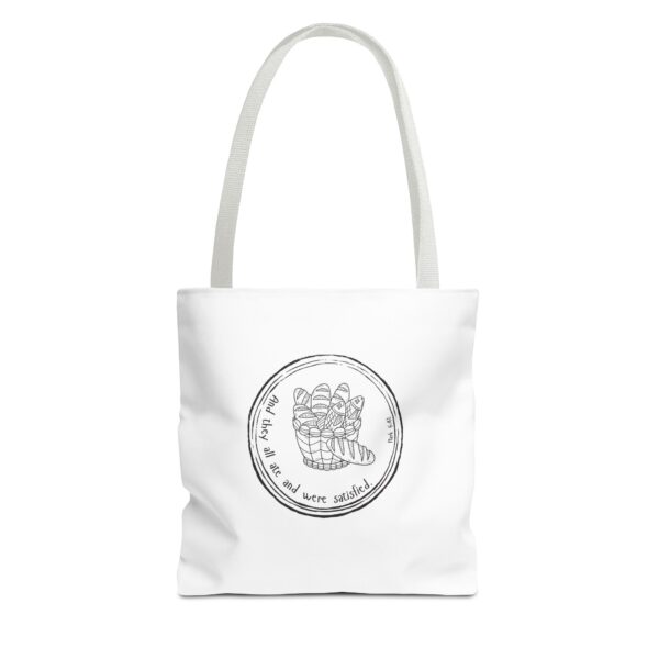 Motivational Tote Bag - "All That We Are Not Satisfied" - Image 9