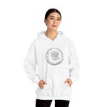 Cozy Unisex Hooded Sweatshirt - 'Until the End of Time' Design - Image 6