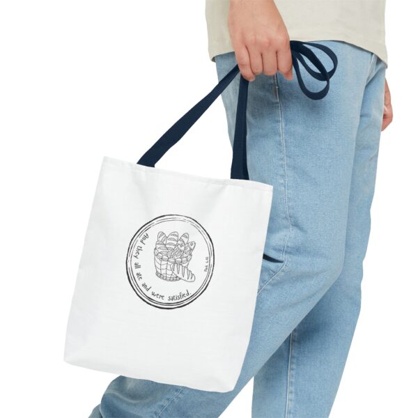 Motivational Tote Bag - "All That We Are Not Satisfied" - Image 21