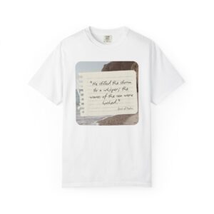 Inspirational Quote Tee for Ocean Lovers, Beach Day Shirt, Gift for Nature Enthusiasts, Casual Summer Wear, Travel Souvenir