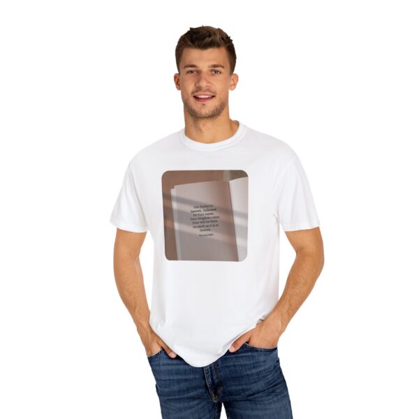 Unisex Garment-Dyed T-shirt: Cozy Minimalist Tee with Inspirational Quote for Everyday Wear, Gifts, Casual Style, Relaxed Vibes, [...] - Image 4