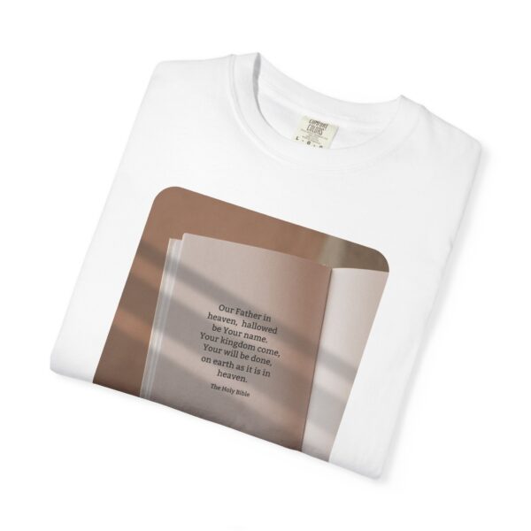 Unisex Garment-Dyed T-shirt: Cozy Minimalist Tee with Inspirational Quote for Everyday Wear, Gifts, Casual Style, Relaxed Vibes, [...] - Image 3