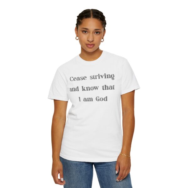 English - Cease Striving and know that I am God - Image 7