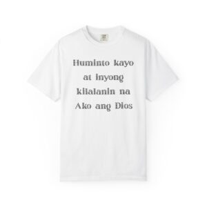 Tagalog - Cease Striving and know that I am God