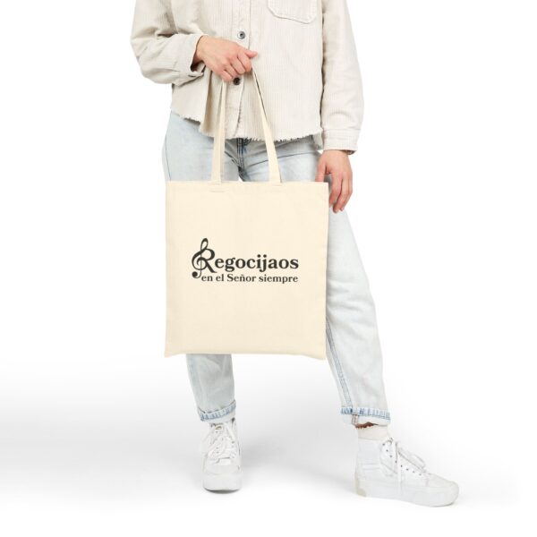 Spanish - Rejoice in the Lord (Tote) - Image 4