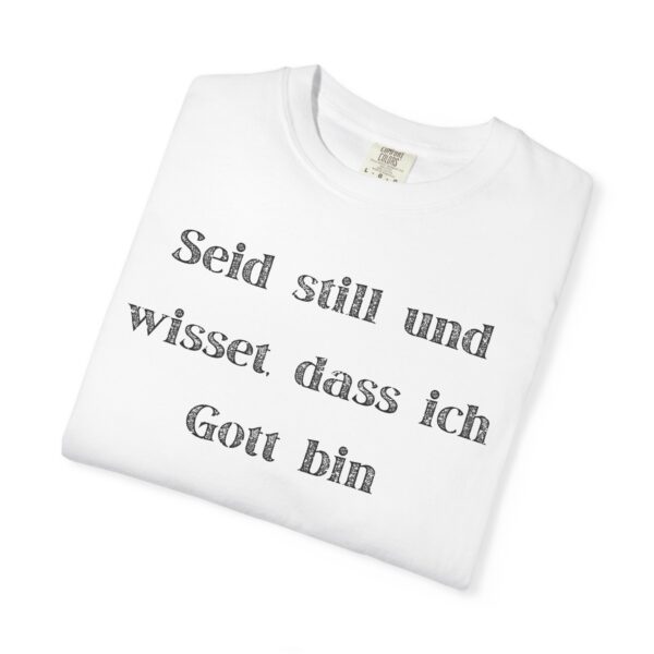 German - Cease Striving and know that I am God - Image 3