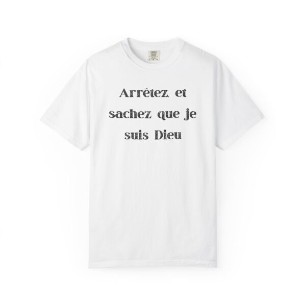 French - Cease Striving and know that I am God