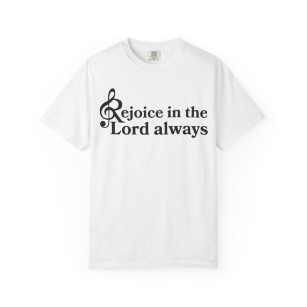 English - Rejoice in the Lord