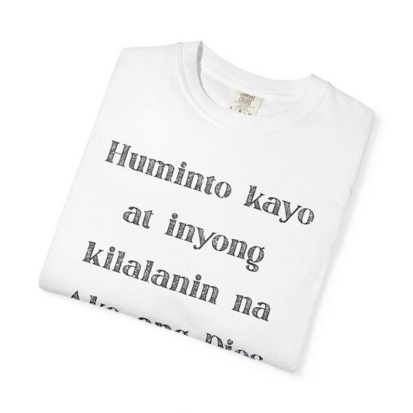 Tagalog - Cease Striving and know that I am God - Image 3