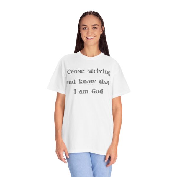 English - Cease Striving and know that I am God - Image 5
