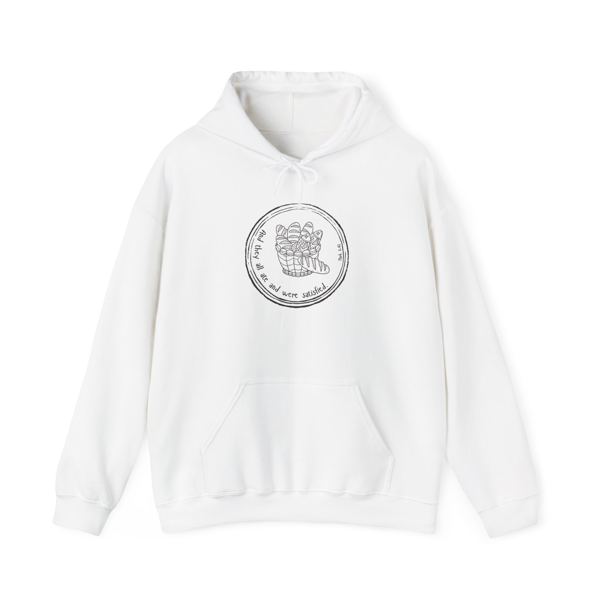 Mark 6:42 / English / Hoodie