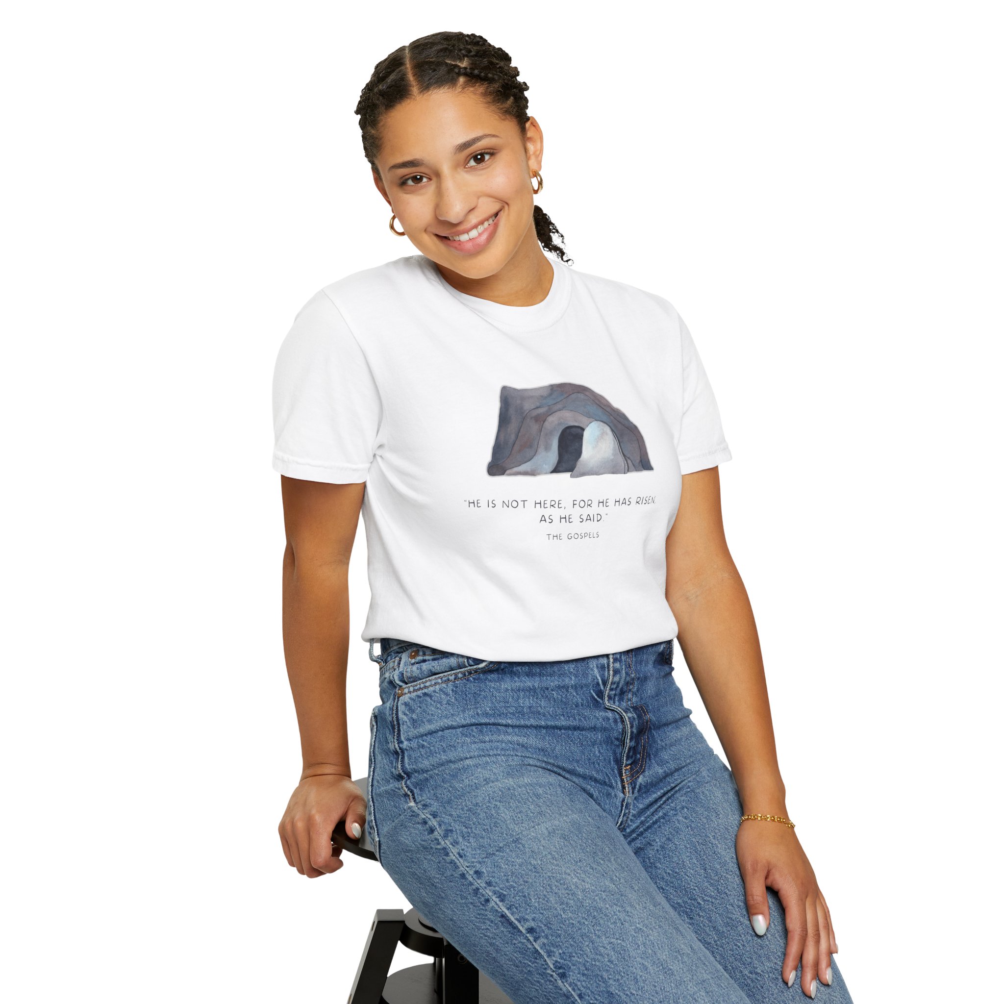 Matthew 28:6 / English / T-shirt - Image 5
