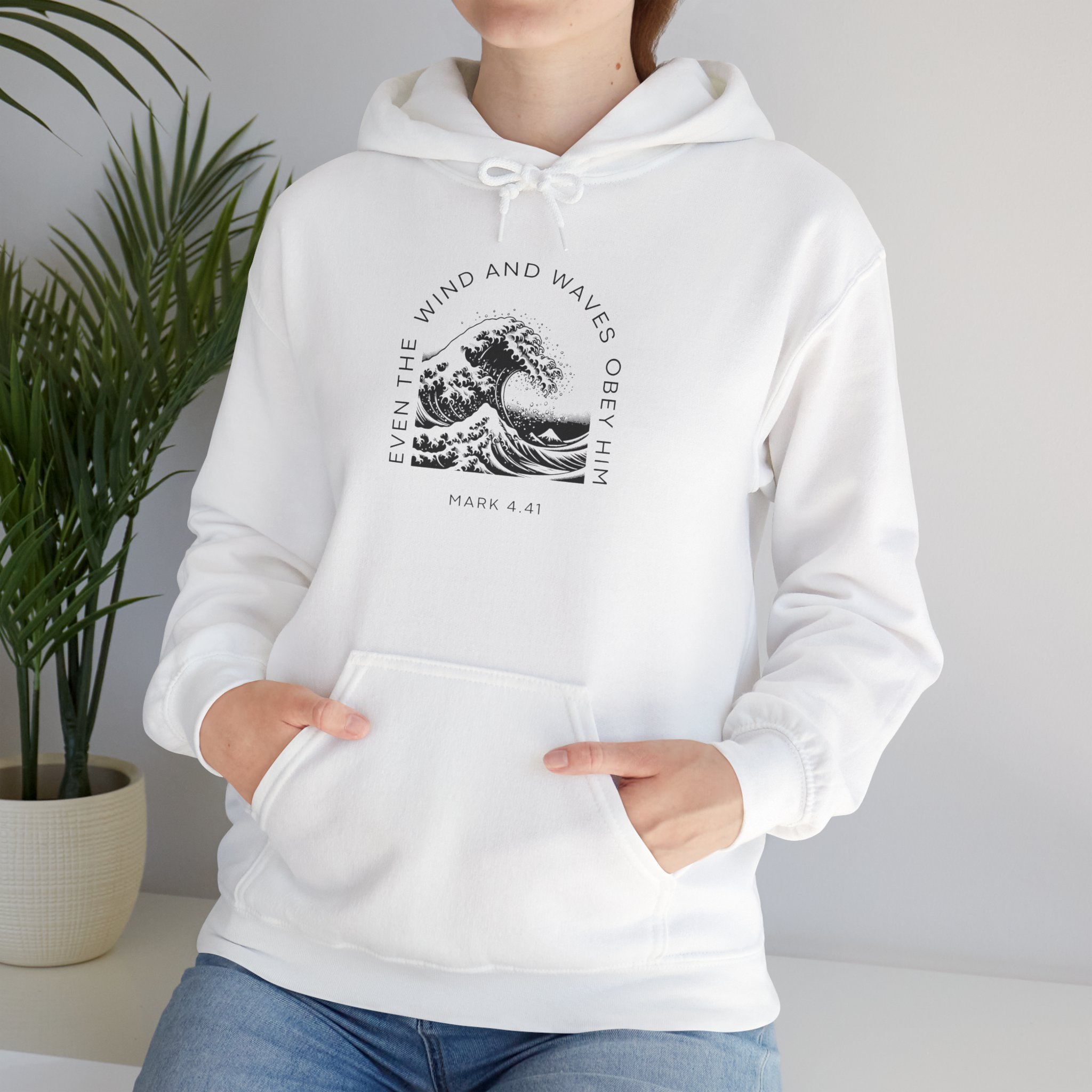 Mark 4:41 / English / Hoodie - Image 7