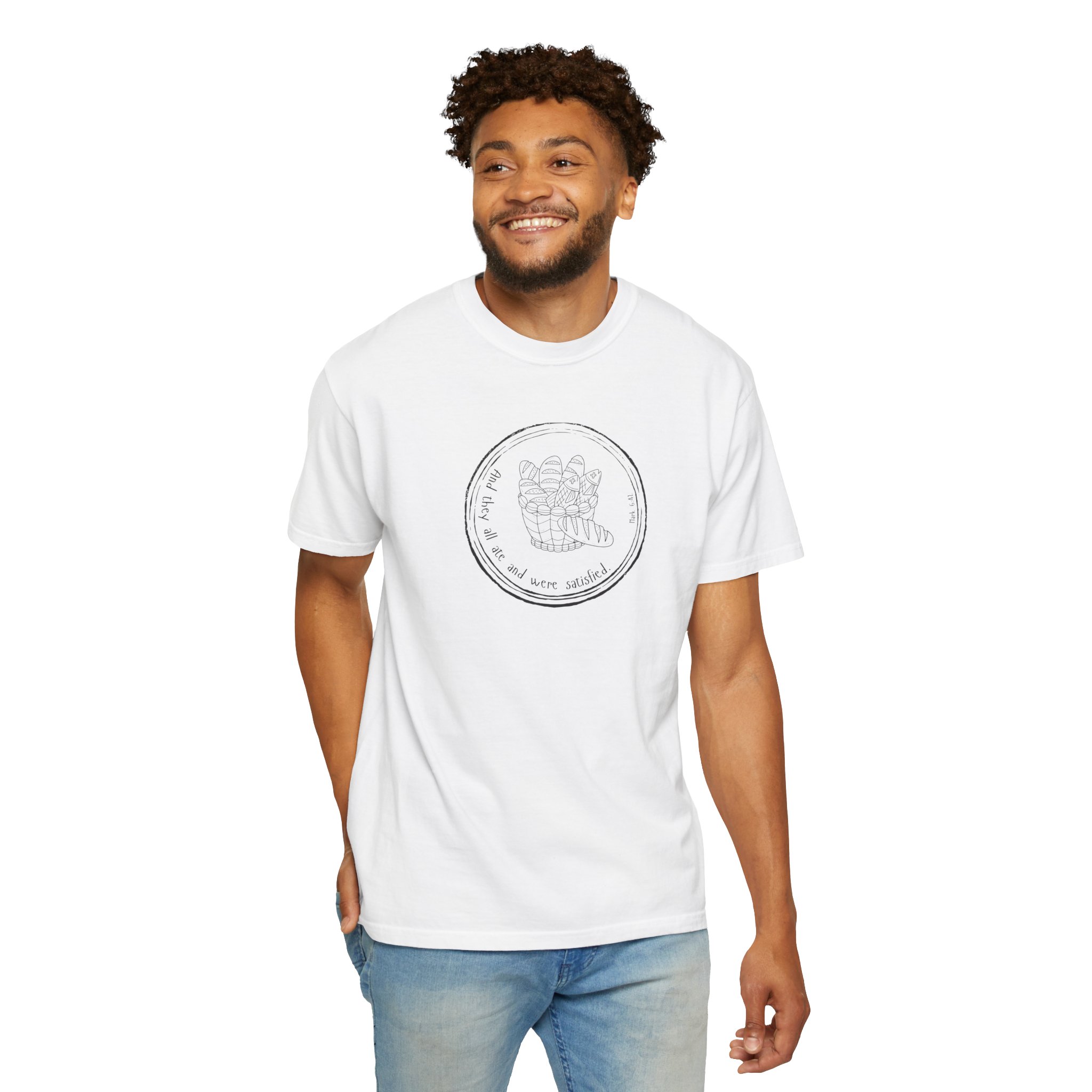 Mark 6:42 / English / T-shirt - Image 7