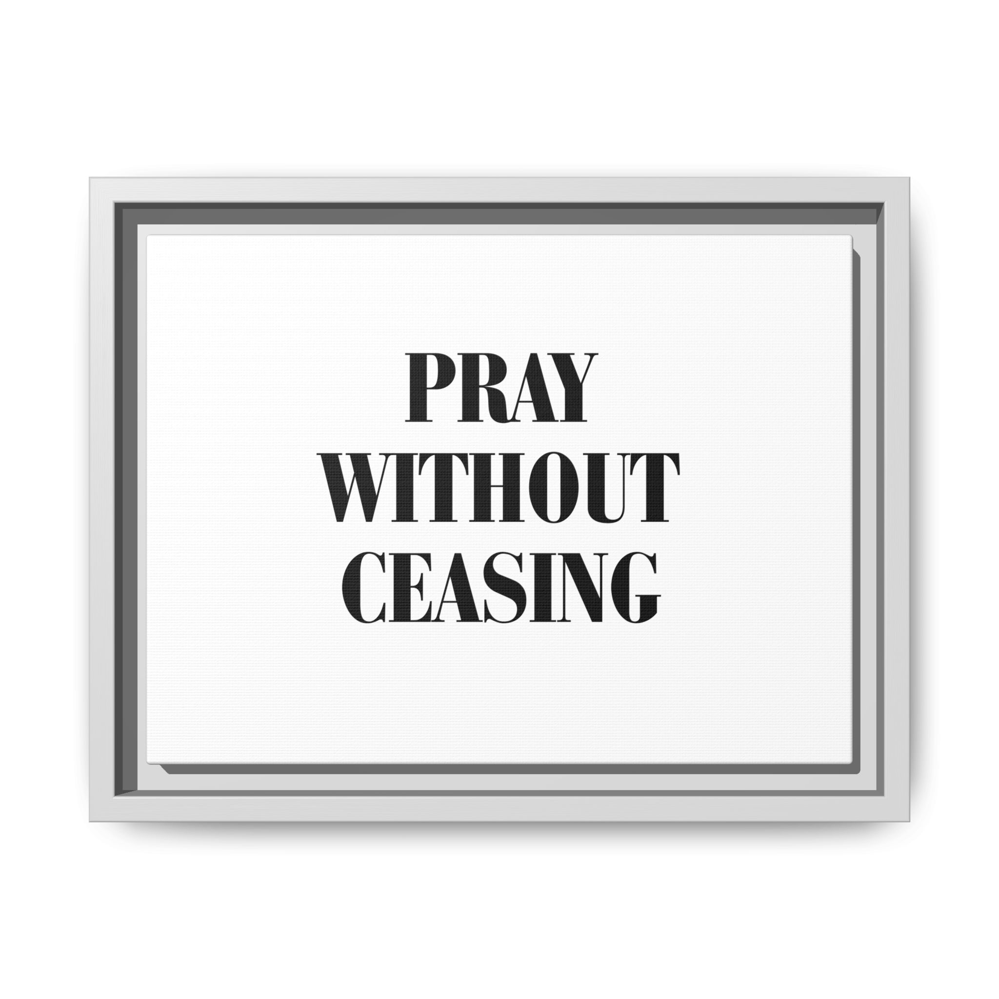1 Thessalonians 5:17 / English / Wall Art - Image 9