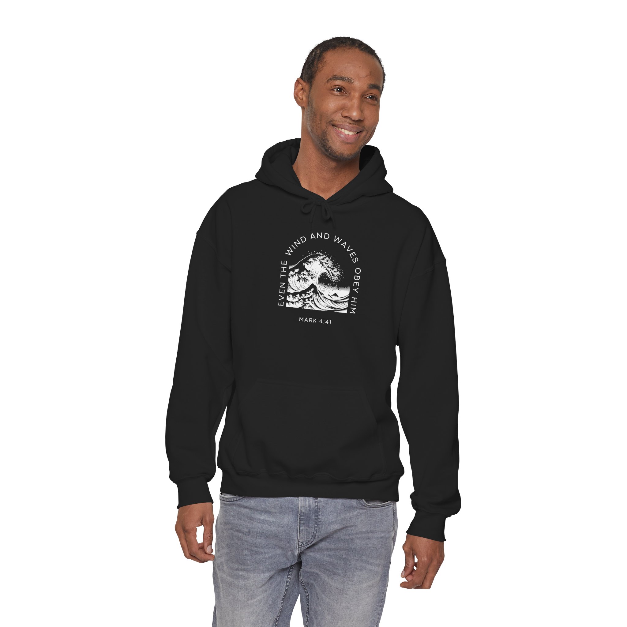 Mark 4:41 / English / Hoodie - Image 13