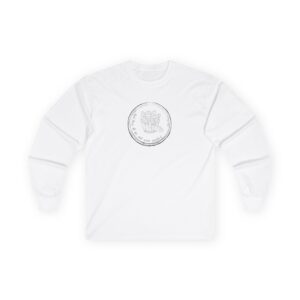 Mark 6:42 Pullover Long Sleeve Tee — Bible Verse Christian Shirt