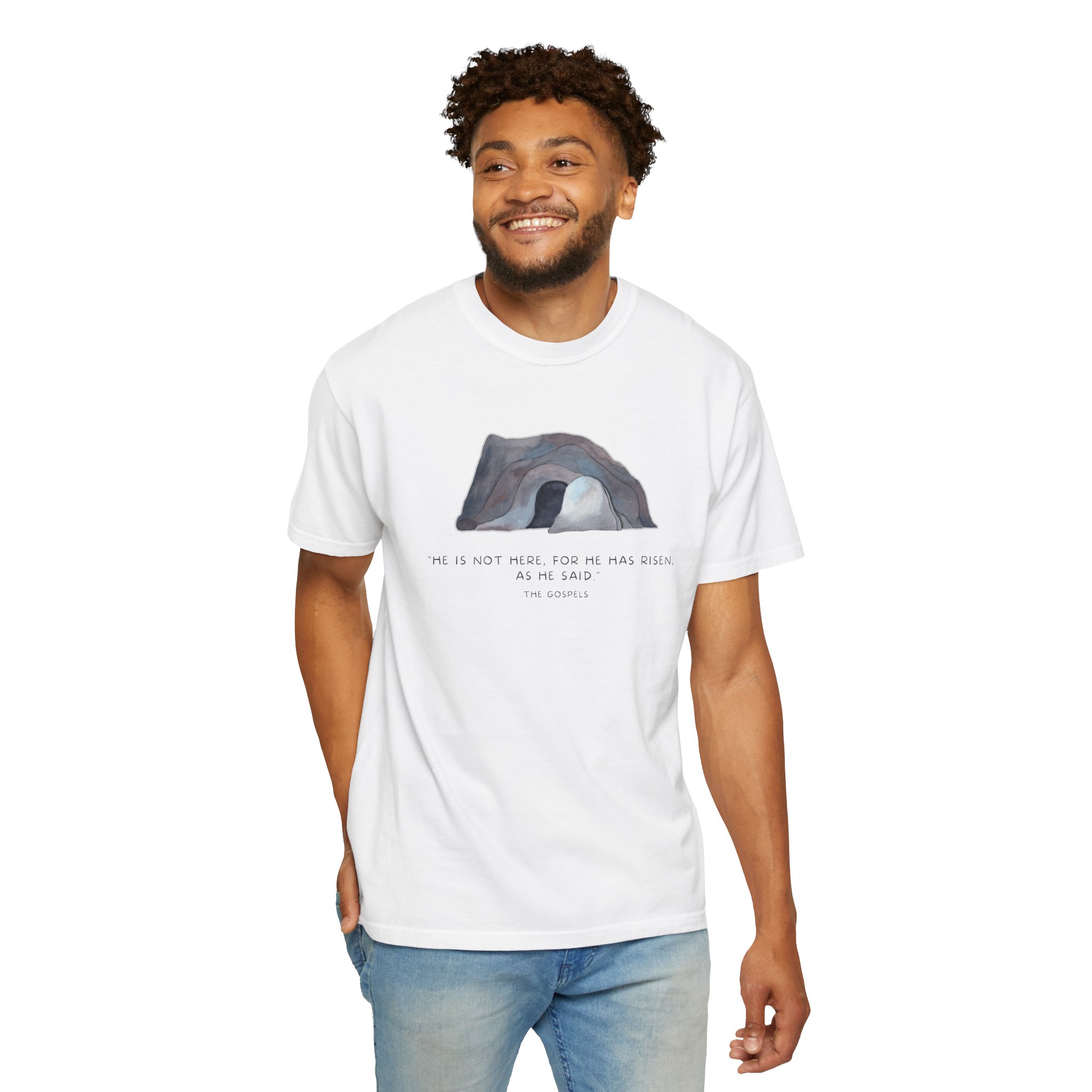 Matthew 28:6 / English / T-shirt - Image 4