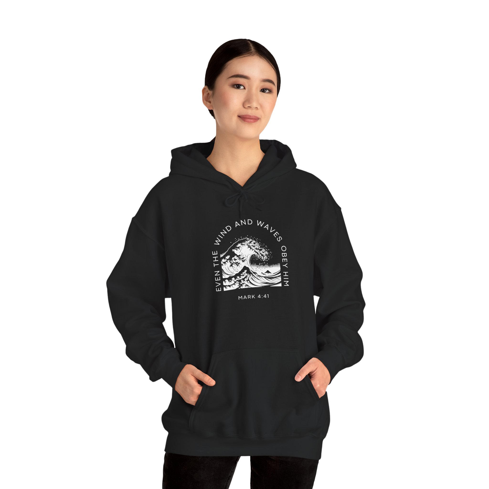 Mark 4:41 / English / Hoodie - Image 11