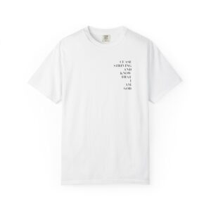 Psalm 46:10 / English / T-shirt