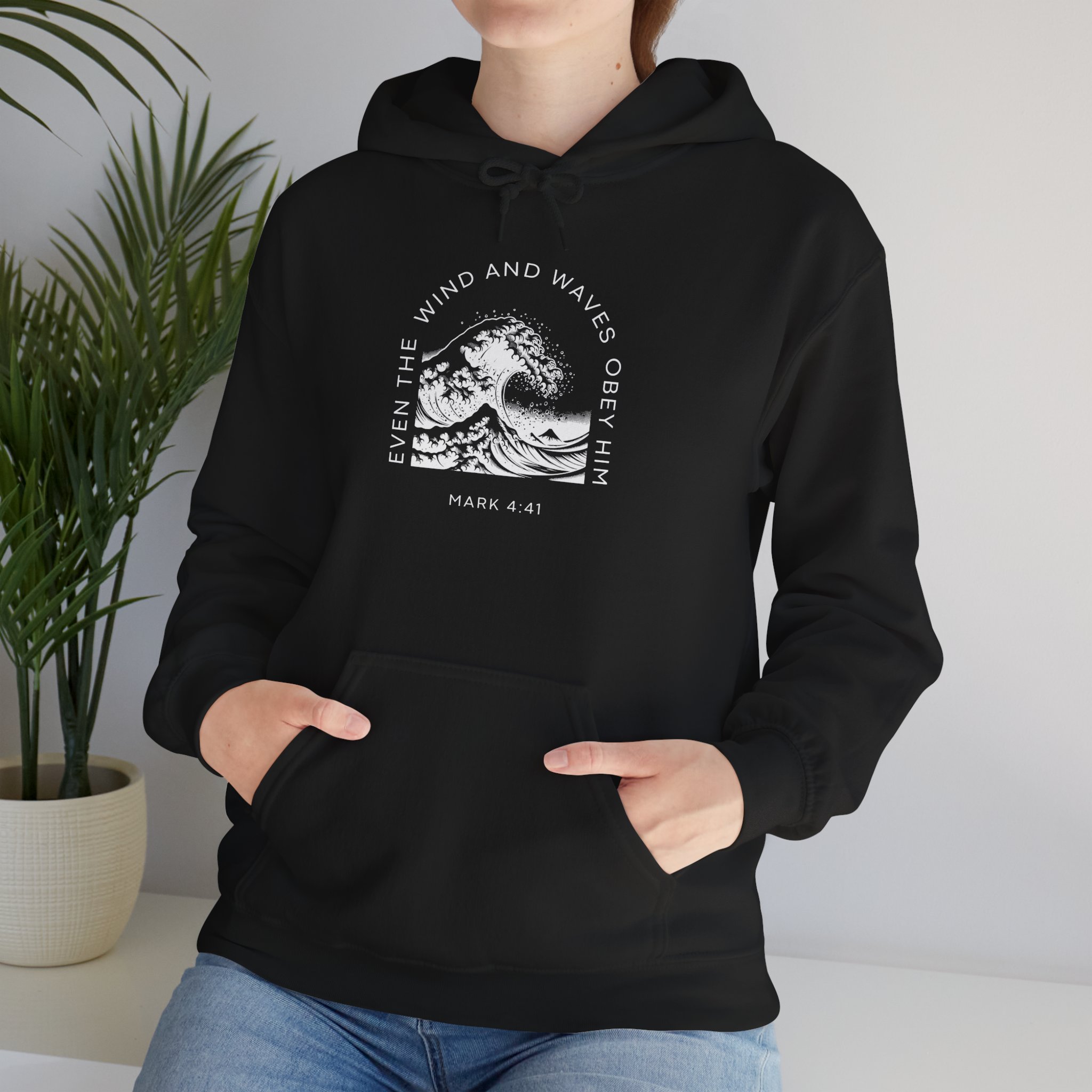 Mark 4:41 / English / Hoodie - Image 12