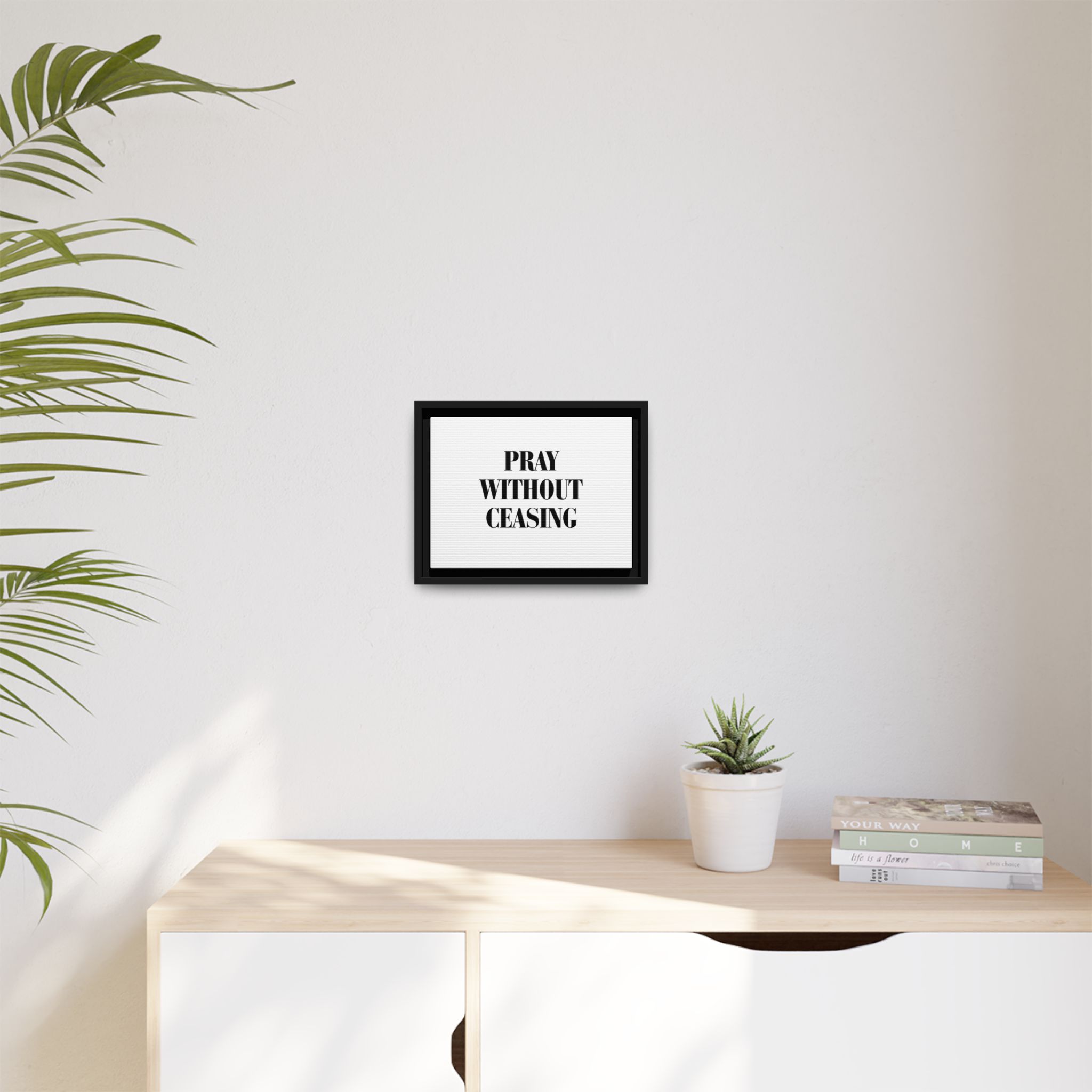 1 Thessalonians 5:17 / English / Wall Art - Image 3