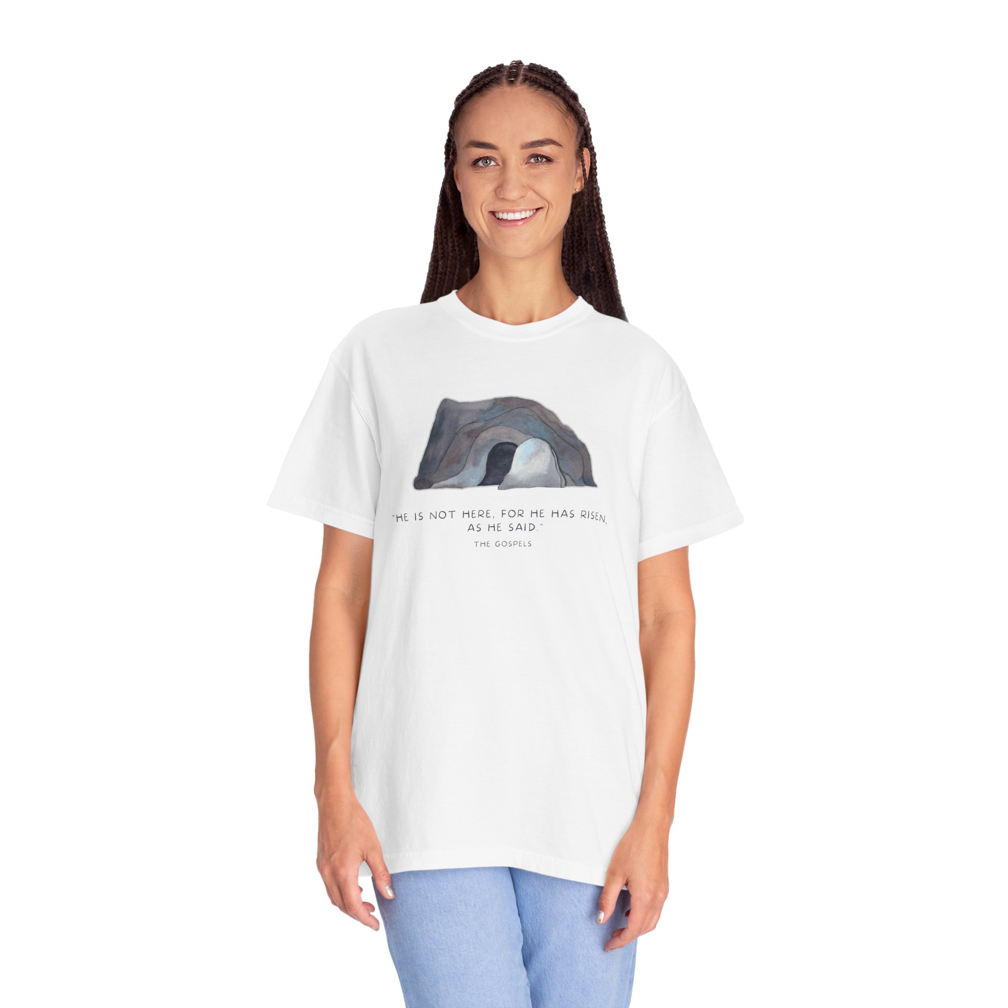 Matthew 28:6 / English / T-shirt - Image 6