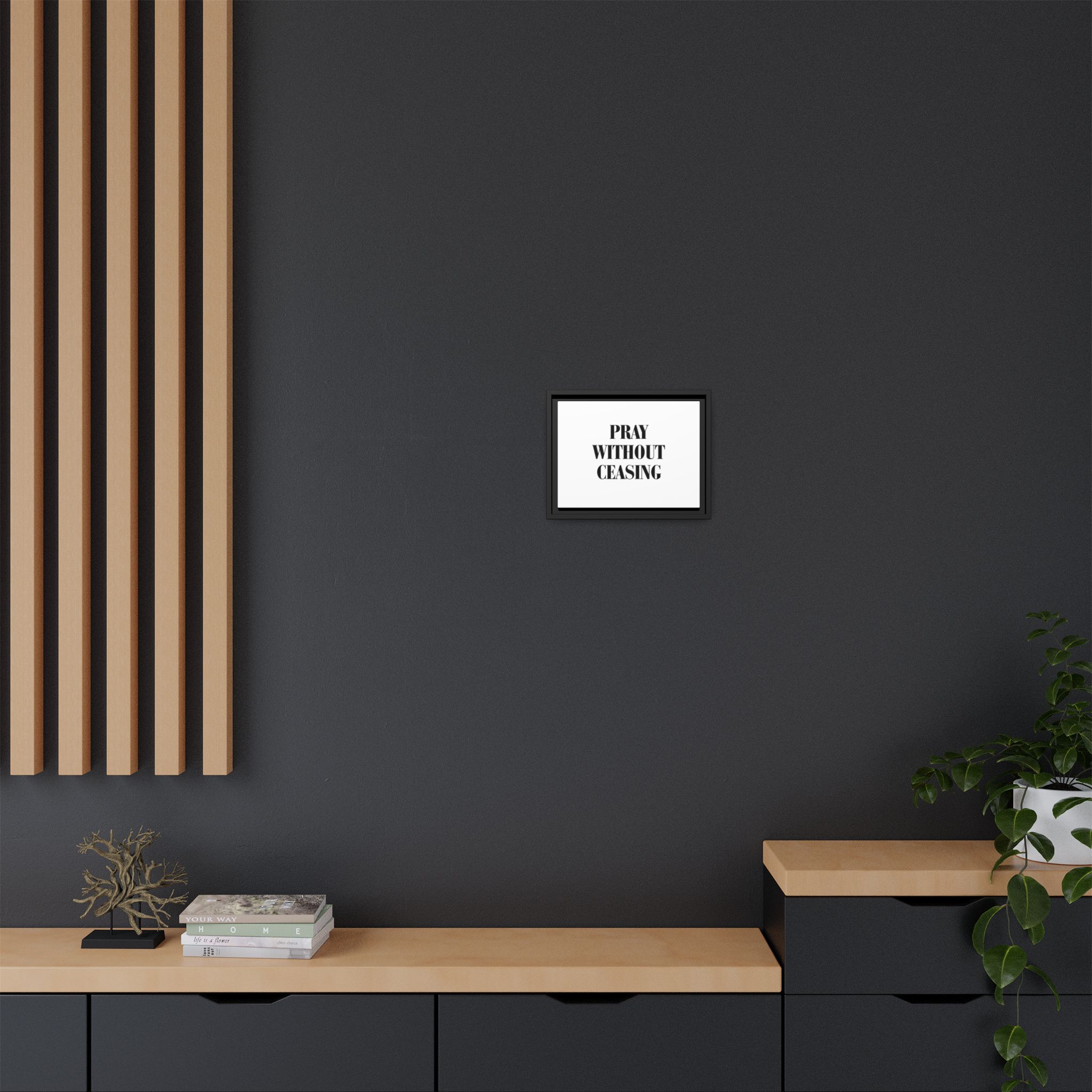 1 Thessalonians 5:17 / English / Wall Art - Image 4
