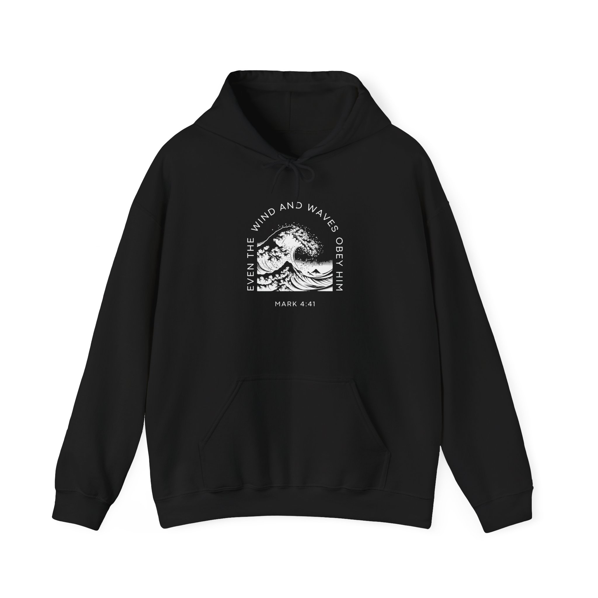 Mark 4:41 / English / Hoodie - Image 2