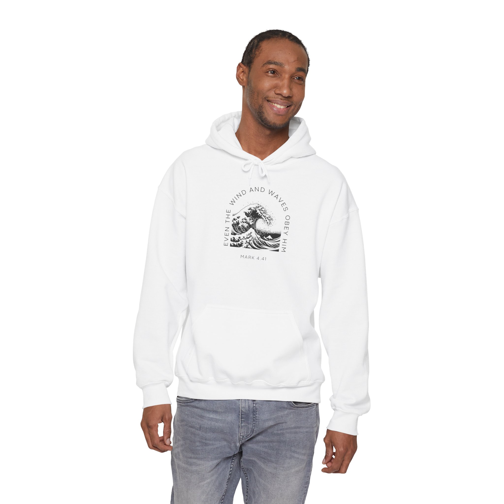Mark 4:41 / English / Hoodie - Image 9