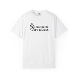 Philippians 4:4 / English / T-shirt